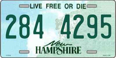 NH license plate 2844295