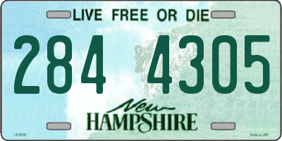 NH license plate 2844305