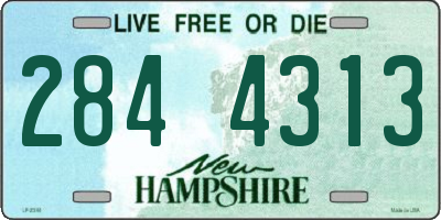 NH license plate 2844313