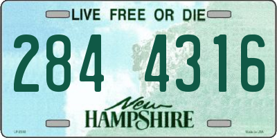 NH license plate 2844316