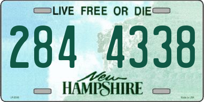 NH license plate 2844338