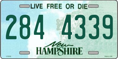 NH license plate 2844339