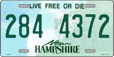 NH license plate 2844372