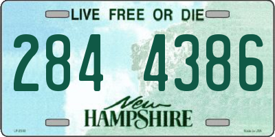 NH license plate 2844386