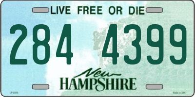 NH license plate 2844399
