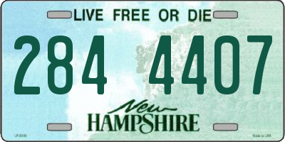 NH license plate 2844407