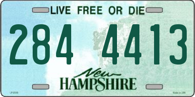 NH license plate 2844413