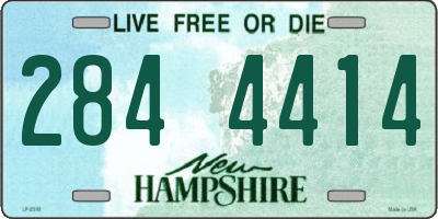 NH license plate 2844414