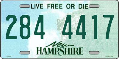 NH license plate 2844417