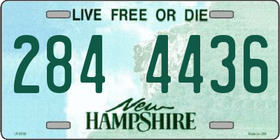 NH license plate 2844436