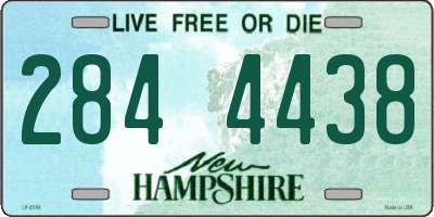 NH license plate 2844438