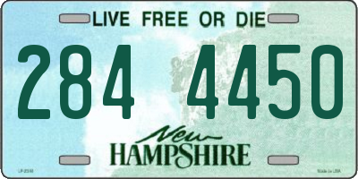 NH license plate 2844450