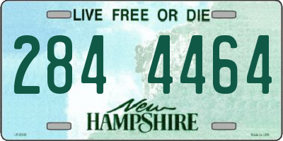 NH license plate 2844464