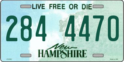 NH license plate 2844470