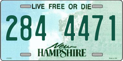 NH license plate 2844471