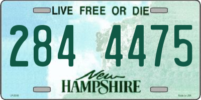 NH license plate 2844475