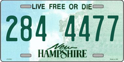 NH license plate 2844477