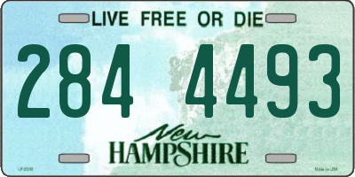 NH license plate 2844493