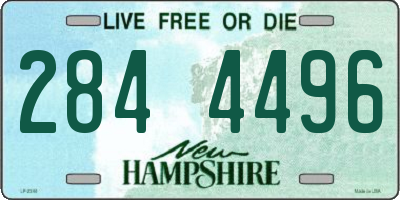 NH license plate 2844496