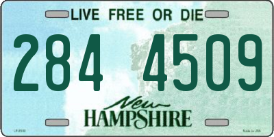 NH license plate 2844509