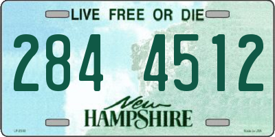 NH license plate 2844512