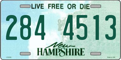 NH license plate 2844513