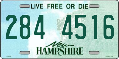 NH license plate 2844516
