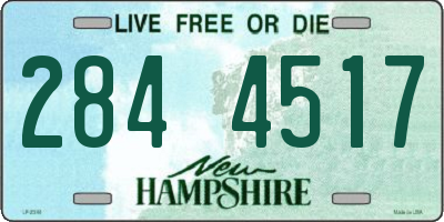 NH license plate 2844517