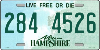 NH license plate 2844526