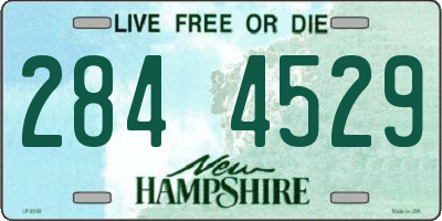 NH license plate 2844529
