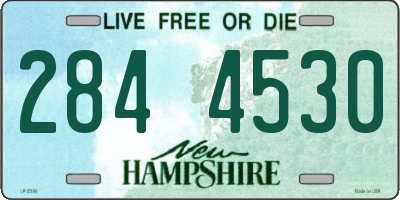 NH license plate 2844530