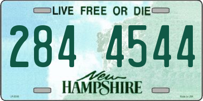 NH license plate 2844544