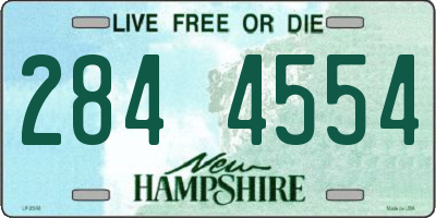 NH license plate 2844554