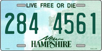 NH license plate 2844561