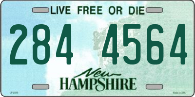 NH license plate 2844564