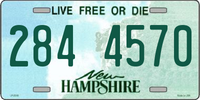 NH license plate 2844570