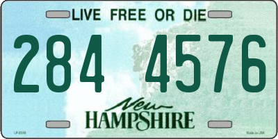 NH license plate 2844576