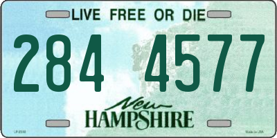 NH license plate 2844577