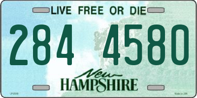 NH license plate 2844580