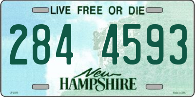 NH license plate 2844593