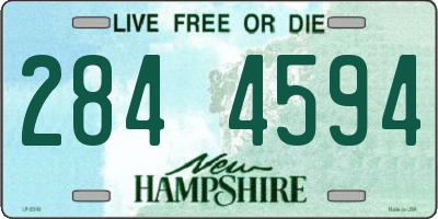NH license plate 2844594