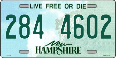 NH license plate 2844602