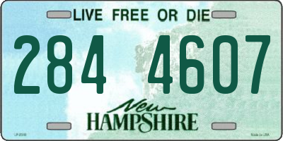NH license plate 2844607