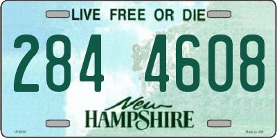 NH license plate 2844608