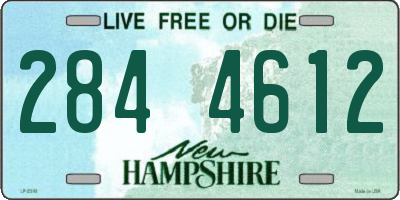 NH license plate 2844612