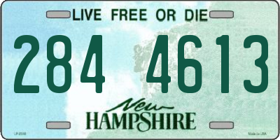 NH license plate 2844613