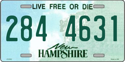 NH license plate 2844631