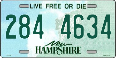 NH license plate 2844634
