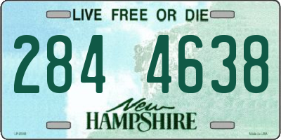 NH license plate 2844638