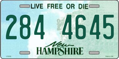 NH license plate 2844645